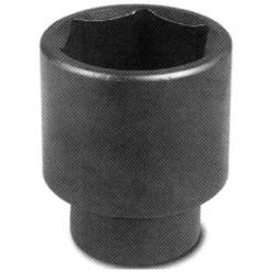 Unitool Regular Impact Socket - Black - Steel - 1/2-in Drive X 1 5/16-in W
