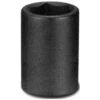 Unitool Regular Impact Socket - Black - Steel - 1/2-in Drive X 24-mm W -Tool Nomic Sales 16825181 L