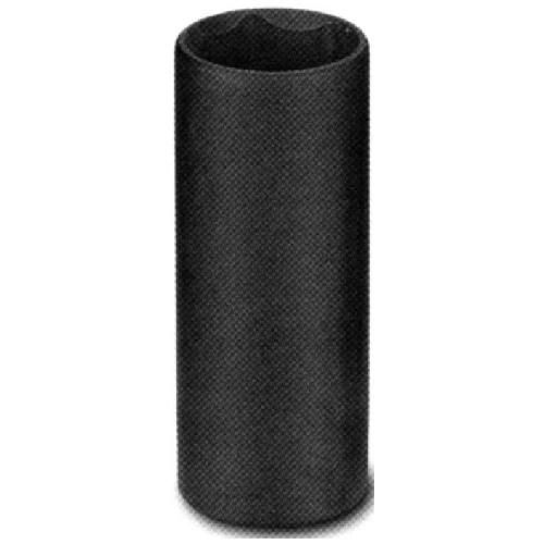 Unitool Deep Impact Socket - Black - Steel - 1/2-in Drive X 22-mm W 3 Unitool Deep Impact Socket - Black - Steel - 1/2-in Drive X 22-mm W