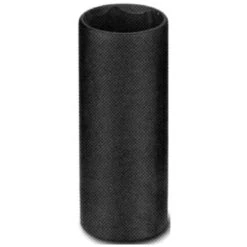 Unitool Deep Impact Socket - Black - Steel - 1/2-in Drive X 20-mm W
