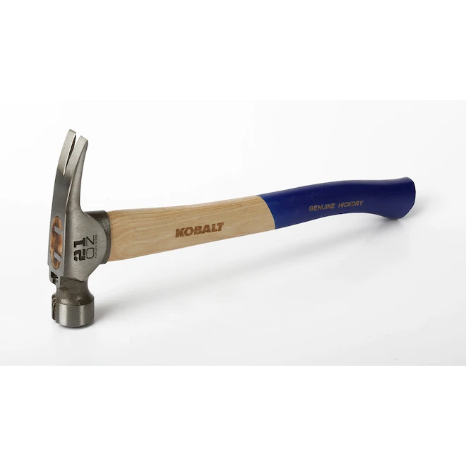 Kobalt 21-oz Hammer With Milled Face Wood And Steel 4 Kobalt 21-oz Hammer With Milled Face Wood And Steel - Image 2