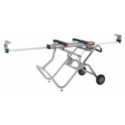 Bosch Gravity-Rise Rolling Mitre Saw Stand - Grey - 300-lb Capacity - Steel 11 Bosch Gravity-Rise Rolling Mitre Saw Stand - Grey - 300-lb Capacity - Steel -Tool Nomic Sales 1983257b L