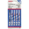 Bosch Jigsaw Blade Kit - U-Shank - Bi-Metal - Set Of 5