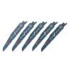 Bosch Reciprocating Saw Blade - Bi-Metal Material - 6-in L - 5/8 TPI - Wood Cutting Utilization