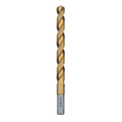 Bosch Titanium-Coated Drill Bit - 21/64-in Dia X 4 5/8-in-in L - 3-Flat Shank - Double Flute