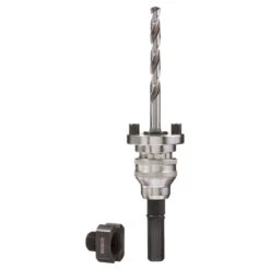 Bosch 3-Pc Hole Saw Pilot Bit Set - 3/8-in Arbour Dia - 1/4-in Hex Shank - Quick Change