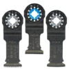 Bosch Starlock Oscillating Multi-Tool Accessory Blades - Black - Set Of 3 - 1 1/4-in W