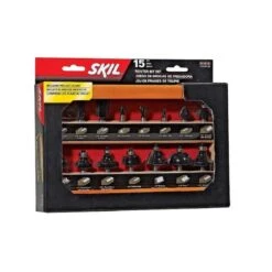 SKIL 15-Piece Router Bit Set -Tool Nomic Sales 19836005e L