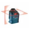 Bosch GLL2-20 Self-Leveling 360° Cross-Line Laser Measure - 65' -Tool Nomic Sales 19836074b L