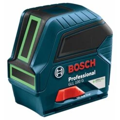 Bosch GLL100 GX Self-Leveling Cross-Line Laser - 100'