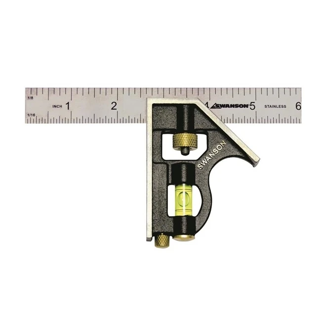 Swanson Tool Company 6-in Combo Square 3 Swanson Tool Company 6-in Combo Square