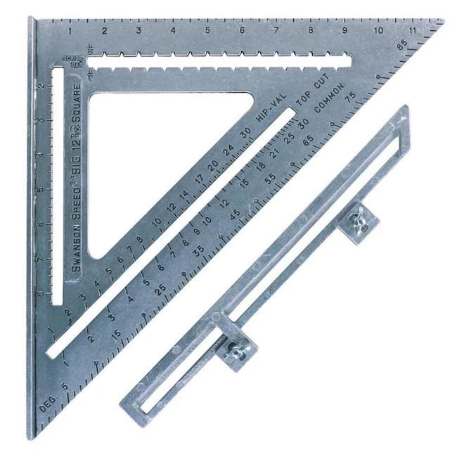 Swanson Tool Company The Big 12 Speed Square With Layout Bar 4 Swanson Tool Company The Big 12 Speed Square With Layout Bar - Image 2