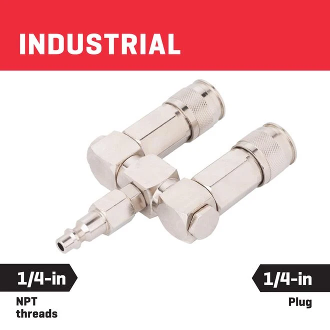 Kobalt 1/4-in Swivel Splitter 4 Kobalt 1/4-in Swivel Splitter - Image 2