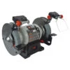 Porter-Cable Corded Bench Grinder With Built-In Led Light - 6-in Dia X 1/2-in Arbour - 2.5 Amp Motor - Variable-Speed