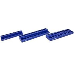 Dynamic Tools 3-Piece Magnetic Metric Socket Organizer Set For 1/4-in, 3/8-in, And 1/2-in Drive -Tool Nomic Sales 330958949 MainImage 001 l