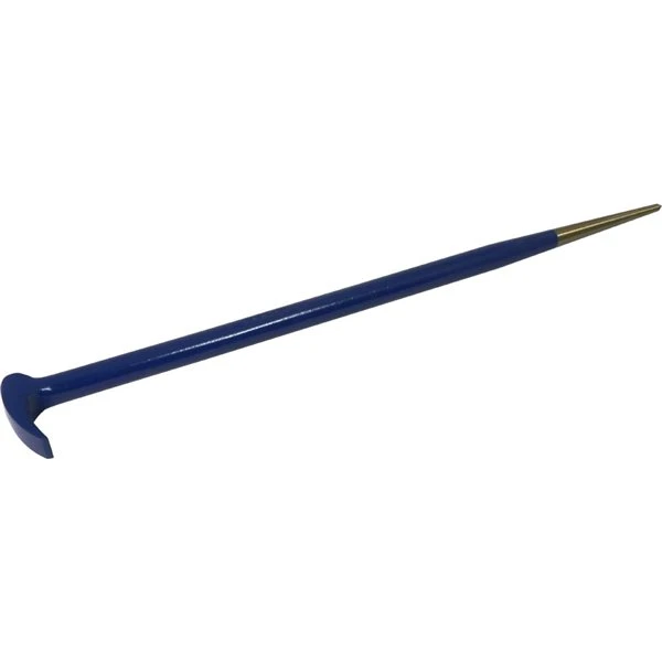 Gray Tools 15.25-in Premium Tool Steel Royal Blue Rolling Head Pry Bar 3 Gray Tools 15.25-in Premium Tool Steel Royal Blue Rolling Head Pry Bar