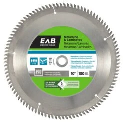 Exchange-A-Blade 100-Tooth 10-in Dry Cut Only Standard Tooth Carbide Circular Saw Blade