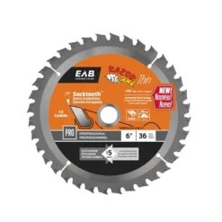 Exchange-A-Blade Razor Back 36-Tooth 6-in Dry Cut Only Standard Tooth Carbide Circular Saw Blade