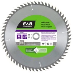 Exchange-A-Blade 60-Tooth Dry Cut Only Standard Tooth Carbide 10-in Circular Saw Blade