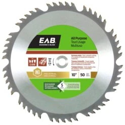 Exchange-A-Blade 10-in 50-Tooth Standard Tooth Carbide Circular Saw Blade - Dry Cut Only