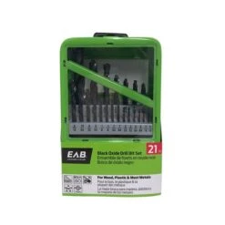 Exchange-A-Blade Assorted Black Oxide Woodboring Drill Bit Set - 21-Piece