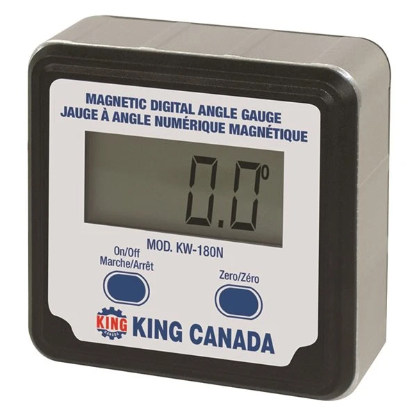 King Canada Magnetic Digital Angle Gauge 6 King Canada Magnetic Digital Angle Gauge - Image 4