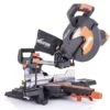 Evolution 10-in 15 Amp Multi-Material Dual Bevel Sliding Miter Saw