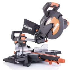 Evolution 10-in 15 Amp Multi-Material Dual Bevel Sliding Miter Saw