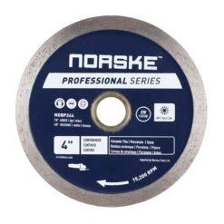 Norske 4-in Wet Cut Only Continuous Diamond Blade