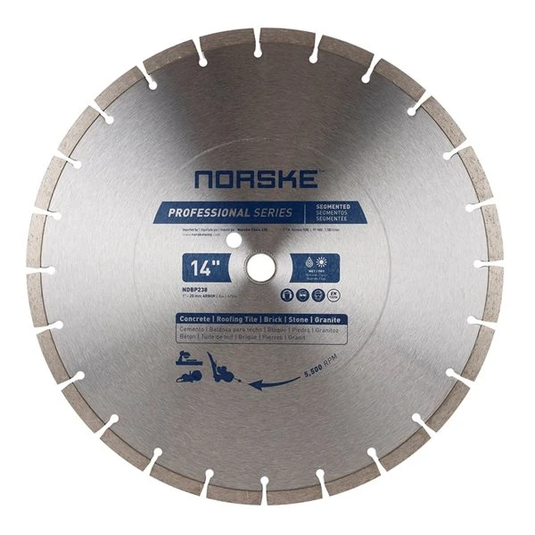 Norske 14-in Dry Cut Only Segmented Diamond Blade 3 Norske 14-in Dry Cut Only Segmented Diamond Blade