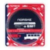 Norske 10-in 64-Tooth Dry Cut Only Tungsten Carbide-Tipped Steel Circular Saw Blade