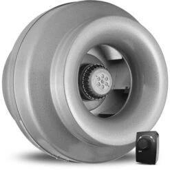 Vortex Powerfan 12-in L With Dial-A-Temp Speed Control Kit