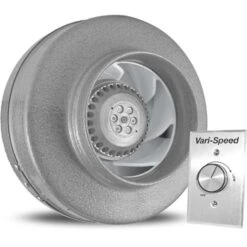 Vortex Powerfan 6-in L With Vari-Speed Speed Control Kit