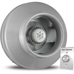 Vortex Powerfan 8-in L With Vari-Speed Speed Control Kit