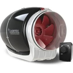 Vortex Powerfan S-Line 6-in With Dial-A-Temp Speed Control Kit