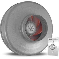Vortex Powerfan 6-in With Vari-Speed Speed Control Kit