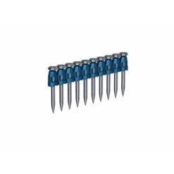 Bosch 1 1/4-in Zinc Plated Steel Collated Concrete Nails (1000 Count)