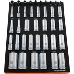 Dynamic Tools 40-Piece SAE Deep Socket Set With Foam Tool Organizer -Tool Nomic Sales 332016343 AlternateImage2 l