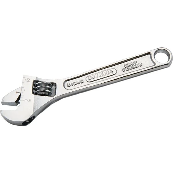 Dynamic Tools 4-in Drop Forged Steel Adjustable Wrench 4 Dynamic Tools 4-in Drop Forged Steel Adjustable Wrench - Image 2