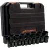 Dynamic Tools 19-piece SAE 1/2-in Drive 6-point Shallow Socket Set