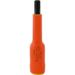 Gray Tools 8mm X 3/8-in Drive Extra Long Hex Head, Insulated Socket