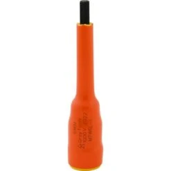 Gray Tools 6mm X 3/8-in Drive Extra Long Hex Head, Insulated Socket