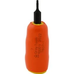 Gray Tools T7 X 3/8-in Drive Standard Length Torx Head, Insulated Socket