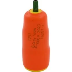 Gray Tools T25T X 3/8-in Drive Torx Head Tamper Resistant, Insulated Socket