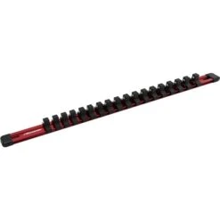 Dynamic Tools 3/8-in Red/Black Drive Aluminum Socket Rail -Tool Nomic Sales 332016823 MainImage 001 l