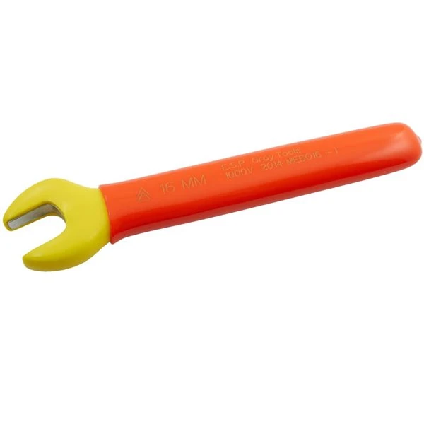 Gray Tools 16-mm Insulated Metric Standard Open End Wrench 3 Gray Tools 16-mm Insulated Metric Standard Open End Wrench