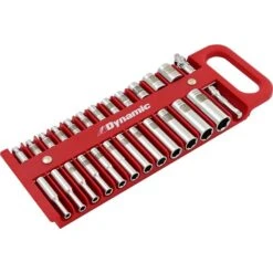 Dynamic Tools 1/4-in Red Drive Magnetic Socket Tray -Tool Nomic Sales 332016851 AlternateImage2 l