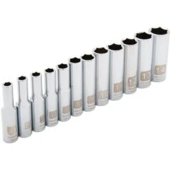 Dynamic Tools 12-piece Metric 1/4-in Drive 6-point Deep Socket Set -Tool Nomic Sales 332017274 MainImage 001 l