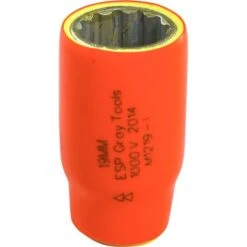 Gray Tools Metric 1/2-in Drive 12-point 19 mm Shallow Socket -Tool Nomic Sales 332017303 MainImage 001 l