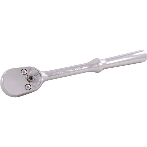 Gray Tools SAE And Metric Combination 1/2-in Drive 10-in Long 40T Chrome Reversible Ratchet 4 Gray Tools SAE And Metric Combination 1/2-in Drive 10-in Long 40T Chrome Reversible Ratchet - Image 2